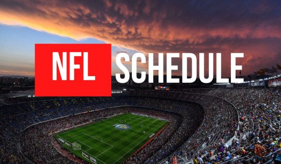 Graphic for the NFL Schedule this week
