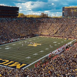 The Big House in Ann Arbor, Michigan.