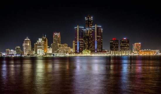 Detroit at night. If anyone has questioned the popularity of the NFL, then that was put to rest with the 2024 NFL Draft attendance. It hit a record on day one.
