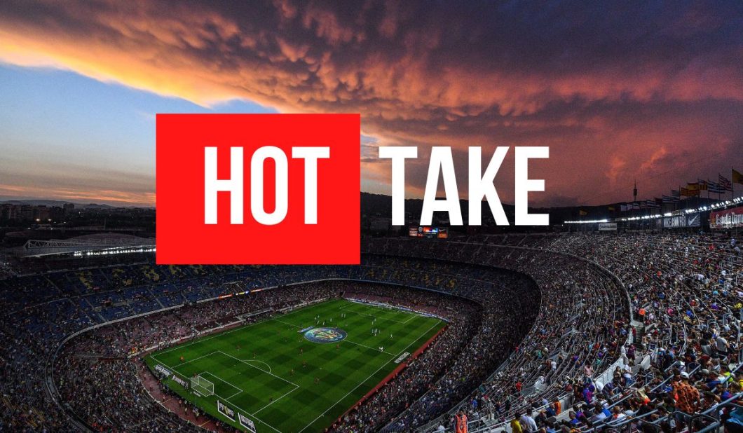 NFL Hot Take graphic.