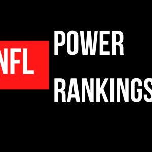 NFL Power Rankings graphic. It's not too early to look at the five best NFL teams going into the 2024 season.