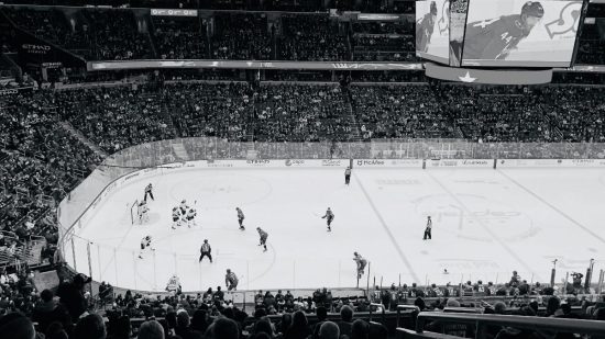 Right after a historic win in Italy, the U.S. men's hockey team is stuck overseas.