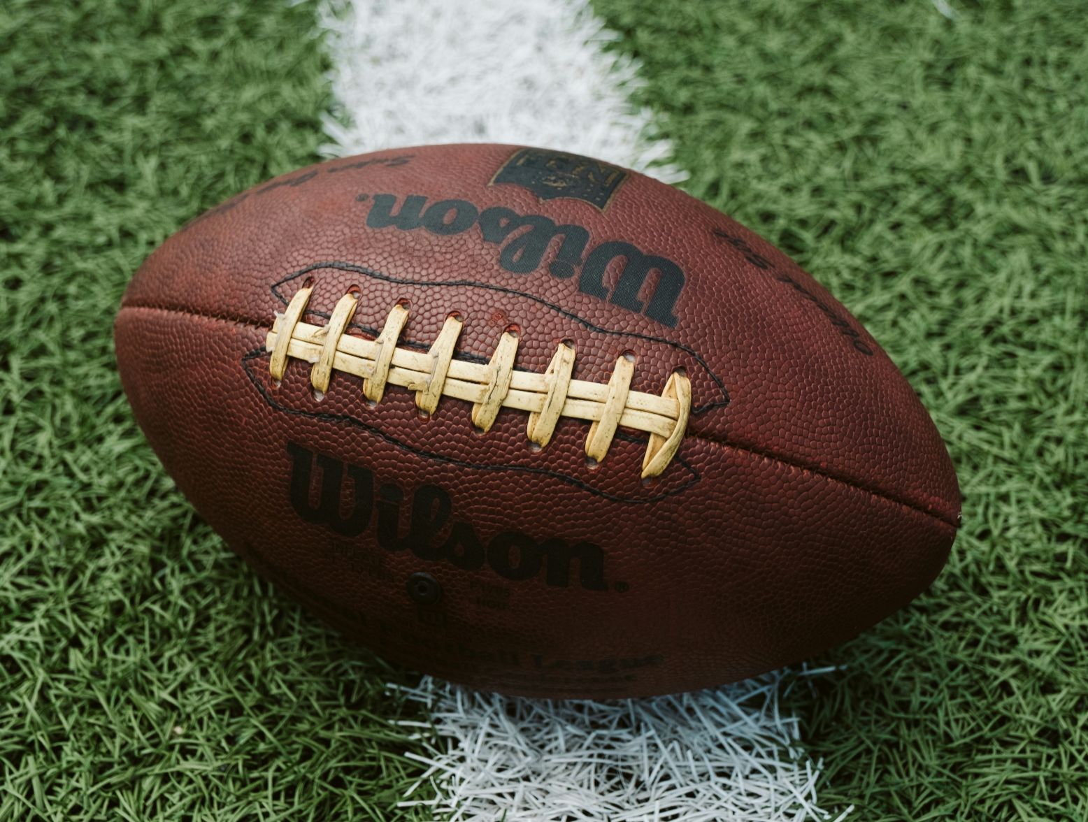 College football on the field.