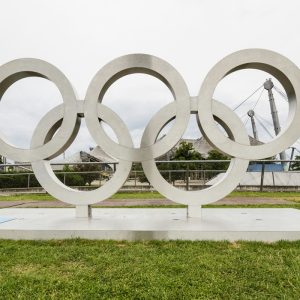 Olympic rings. We're living in a crazy world when the most popular WNBA player, Caitlin Clark, is left off Team USA Basketball.