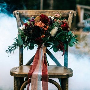 More couples are saying "I do" on October 31, weaving gothic romance and autumn magic into their Halloween weddings.