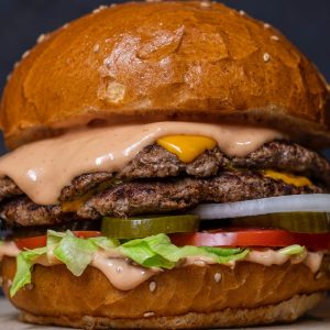 Image of a burger.